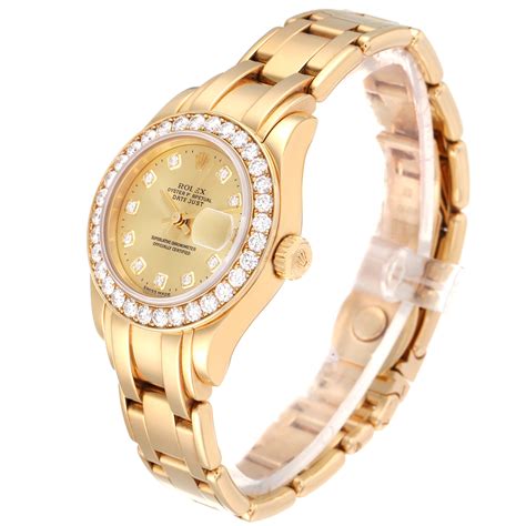 Rolex Pearlmaster Yellow gold 